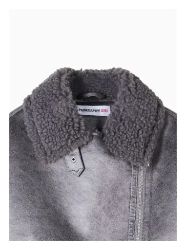 Eco sheepskin jacket