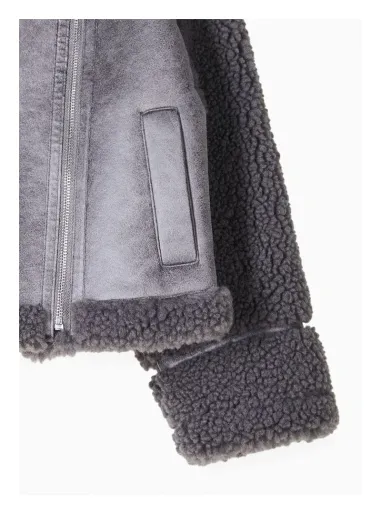 Eco sheepskin jacket