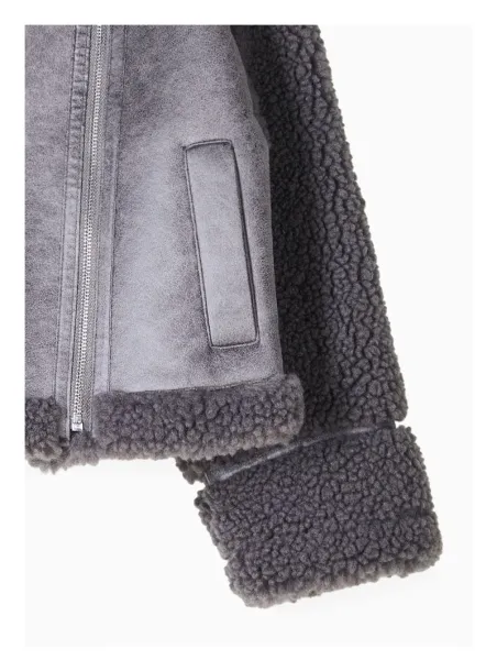 Eco sheepskin jacket