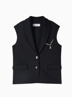 Gilet punto stoffa