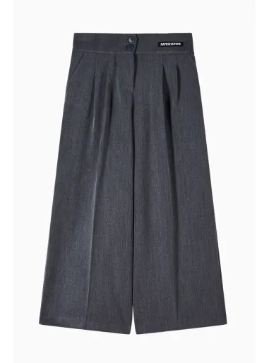 Crepe cady trousers