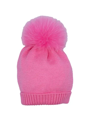 Fox pom pom cap
