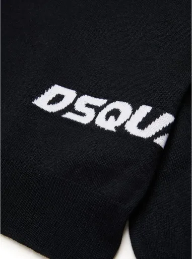 BLACK SWEATER - DSQUARED