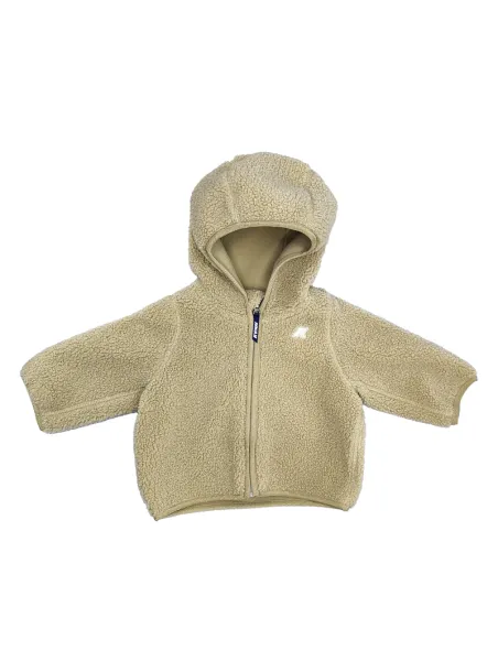 BEAR SWEATSHIRT BEIGE GREY-BEIGE GREY  E. JANNE POLAR  - K-WAY