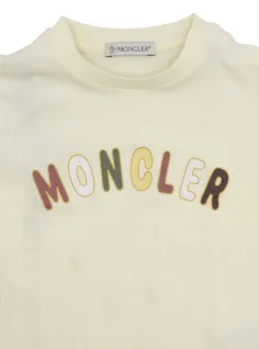 LONG SLEEVE T-SHIRT CREAM - MONCLER KIDS 2