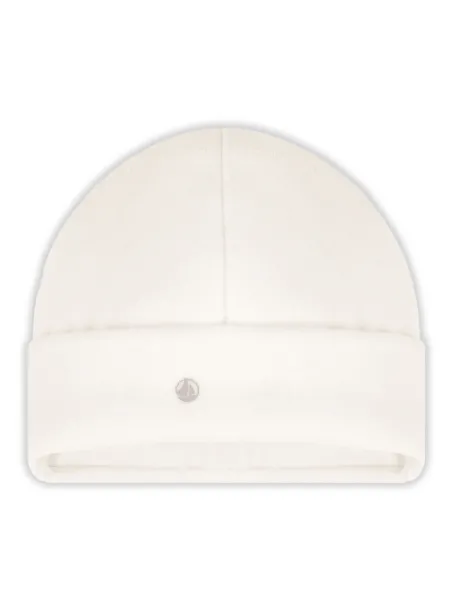 Cuffietta nascita bebè in ciniglia