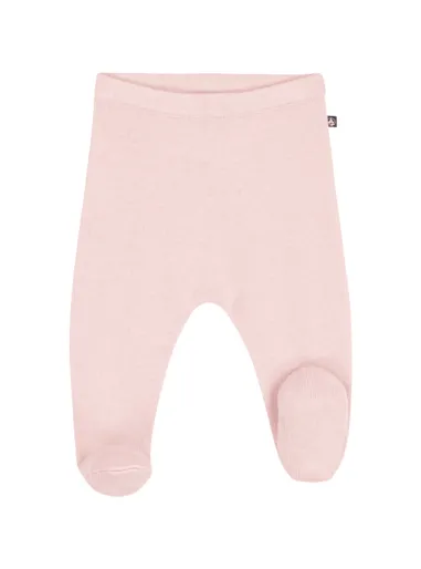 Pantaloni in maglia di lana e cotone