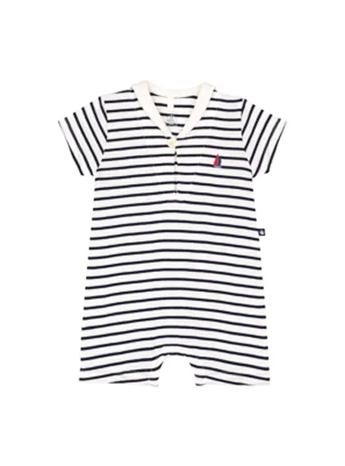 Striped onesie