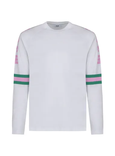 T-SHIRT MANICA LUNGA BIANCO