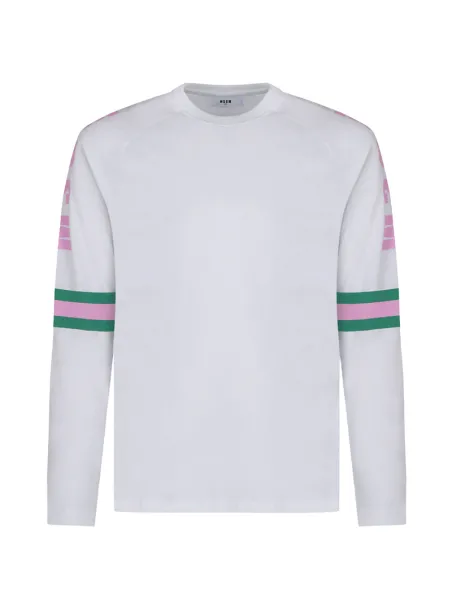 T-SHIRT MANICA LUNGA BIANCO