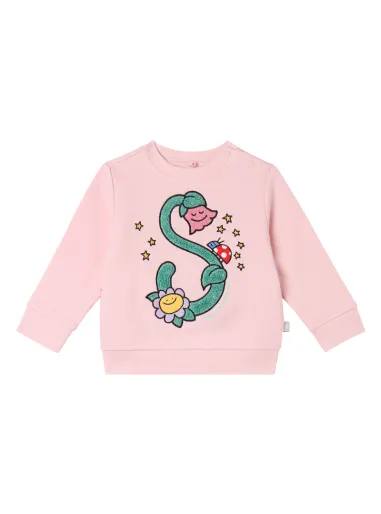 Embroidered sweatshirt