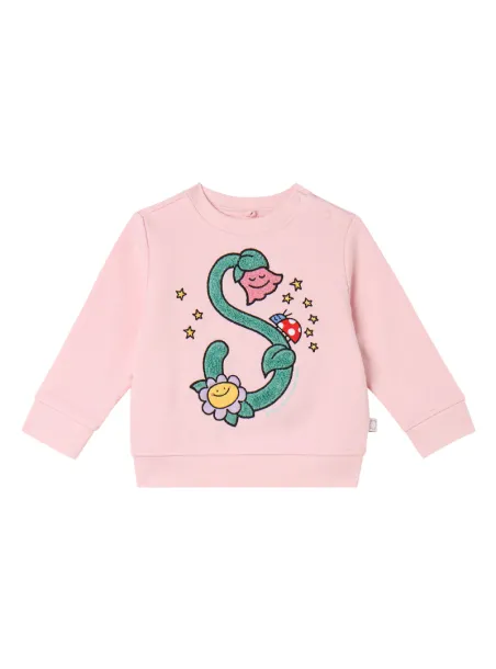 Embroidered sweatshirt
