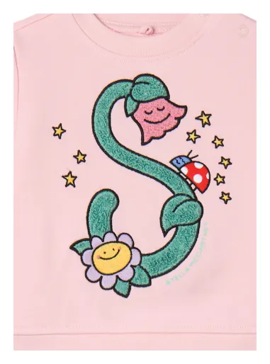 Embroidered sweatshirt