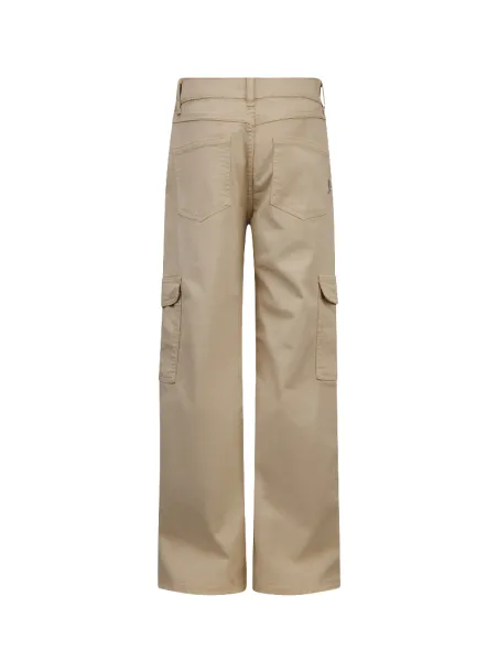 COTTON GABARDINE TROUSERS TORRY SAND - RETOUR JEANS