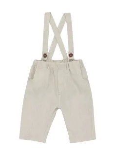 Trousers with suspenders