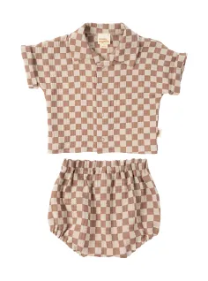 Polo shirt + culottes