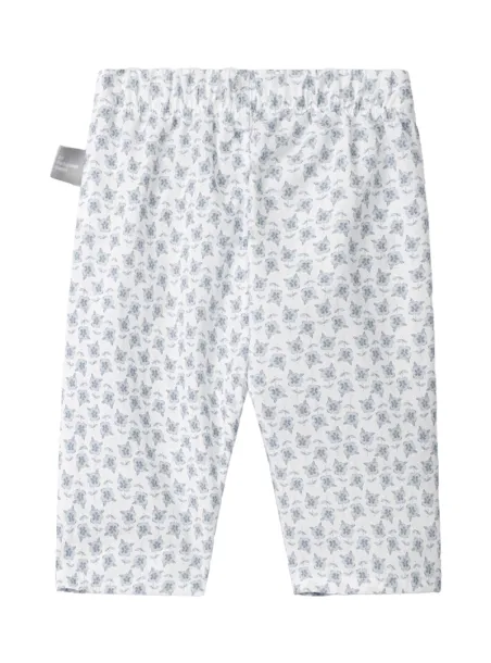 Pantalone floreale cotone