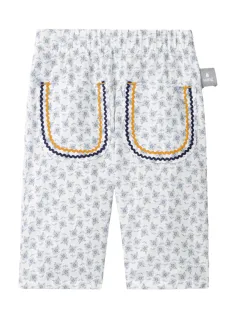 Pantalone floreale cotone 2
