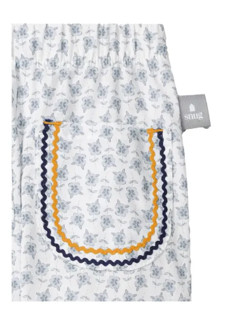 Pantalone floreale cotone