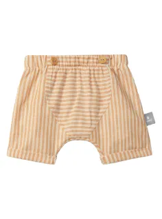 Striped Bermuda shorts