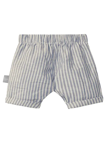 Striped Bermuda shorts