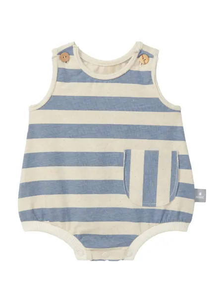 Striped romper