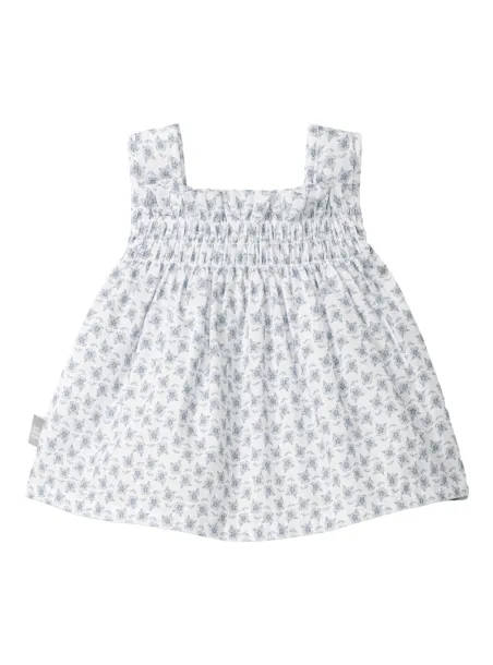 Floral cotton tunic