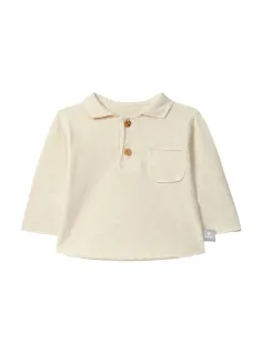 Long-sleeved polo shirt